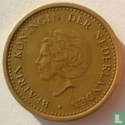 Niederländische Antillen 1 Gulden 1990 - Bild 2