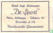 Hotel Café Restaurant "De Sport" - Afbeelding 1
