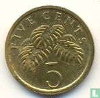Singapore 5 cents 1985 (type 2) - Image 2