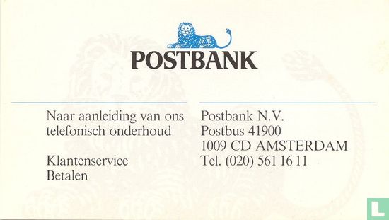 Postbank Klantenservice Betalen