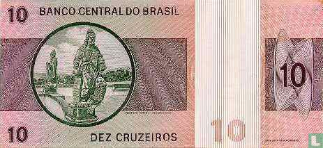 Brazilië 10 Cruzeiros  - Afbeelding 2