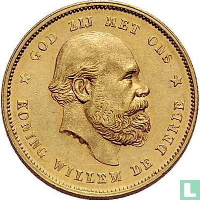 Pays-Bas 10 gulden 1877 - Image 2