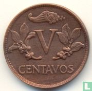 Colombie 5 centavos 1968 - Image 2