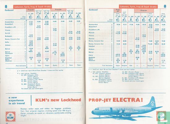 KLM 01/04/1960 - 31/10/1960 - Afbeelding 3