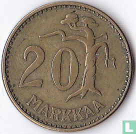 Finland 20 markkaa 1955 - Image 2