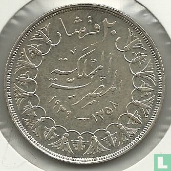 Ägypten 20 Piastre 1939 (AH1358) - Bild 1