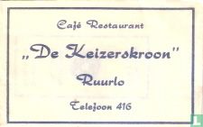 Café Restaurant "De Keizerskroon"
