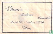 Blom's Lunchroom