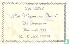 Café Billard "Het Wapen van Pernis"