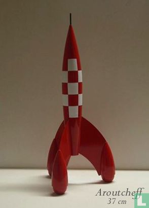 Fusée Tintin lunaire - fusée de Tintin 37 cm - Image 1