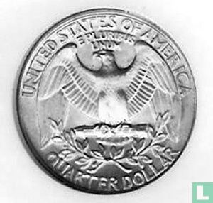 États-Unis ¼ dollar 1982 (D) - Image 2