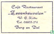 Café Restaurant "Zevenheuvelen"