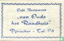Café Restaurant "Van Ouds het Raadhuis"
