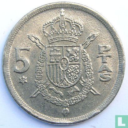 Spanien 5 Peseta 1975 (77) - Bild 1