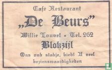 Café Restaurant "De Beurs"