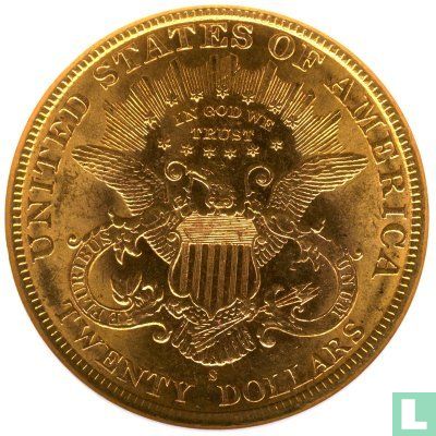 États-Unis 20 dollars 1897 (S) - Image 2