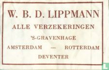 W.B.D. Lippmann alle Verzekeringen