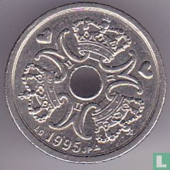 Denmark 1 krone 1995 - Image 1