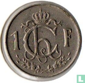 Luxemburg 1 franc 1964 - Afbeelding 2