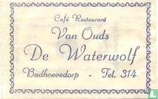 Café Restaurant Van Ouds De Waterwolf