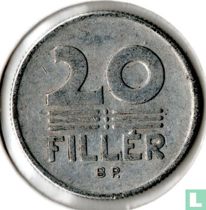 Ungarn 20 Fillér 1969 - Bild 2