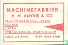 Machinefabriek P.M. Duyvis & Co