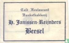 Café Restaurant Banketbakkerij H. Janissen Reijnders