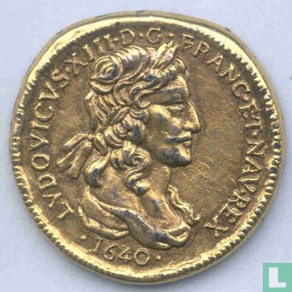 Franse replica munt met reclame KRAFT - Afbeelding 1