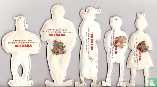 Suske en Wiske - Small Milkana figures - Image 2
