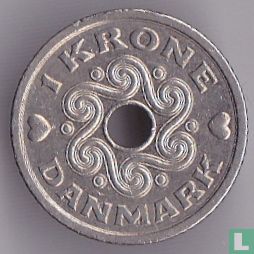 Denmark 1 krone 1995 - Image 2