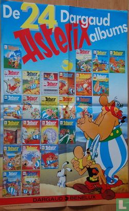 De 24 Dargaud Asterix albums