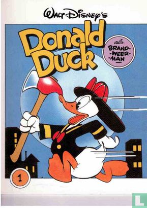 Donald Duck als brandweerman  - Afbeelding 1