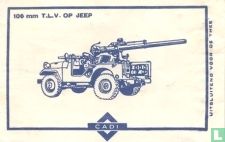 Cadi - 106 mm T.L.V. op Jeep