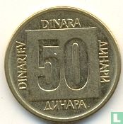 Yugoslavia 50 dinara 1988 - Image 2