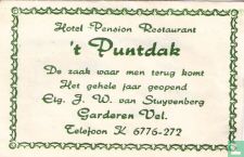Hotel Pension Restaurant 't Puntdak