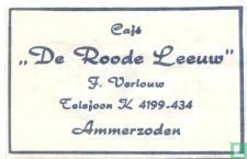 Café "De Roode Leeuw"