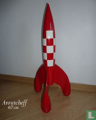 Fusee der Lunar Tintin - Tim Rocket 67 cm - Bild 1