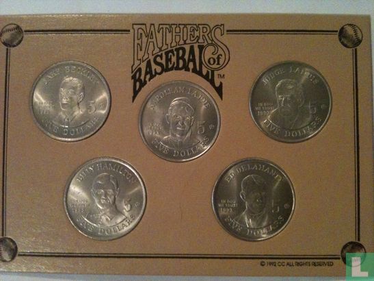 Hutt River Province "Fathers of Baseball" set - Afbeelding 1