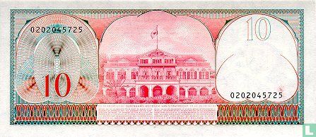 Suriname 10 Gulden 1982 - Bild 2