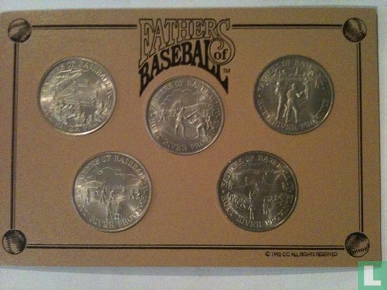Hutt River Province "Fathers of Baseball" set - Afbeelding 2