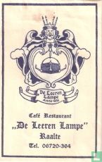 Café Restaurant "De Leeren Lampe"