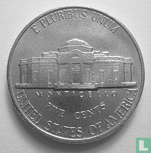 United States 5 cents 1993 (D) - Image 2