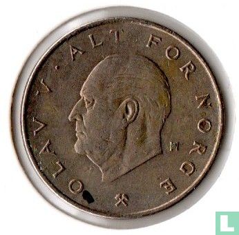 Norvège 1 krone 1974 - Image 2