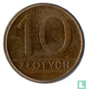 Pologne 10 zlotych 1990 - Image 2