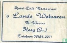 Hotel Café Restaurant 's Lands Welvaren