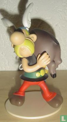Asterix mit Wildschwein