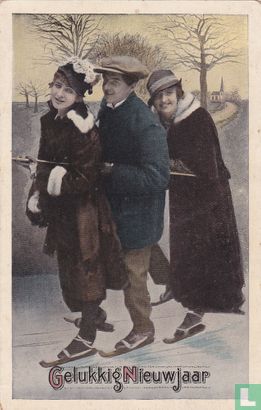 gelukkig nieuwjaar 1919 - Afbeelding 1