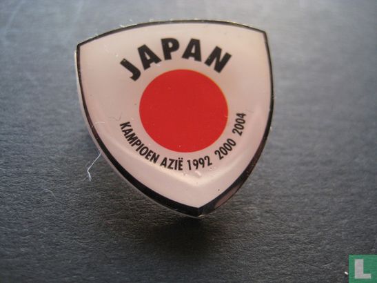 Japan - Kampioen Azië 1992 2000 2004