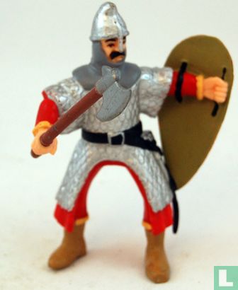 Normandische ridder met bijl - Afbeelding 1