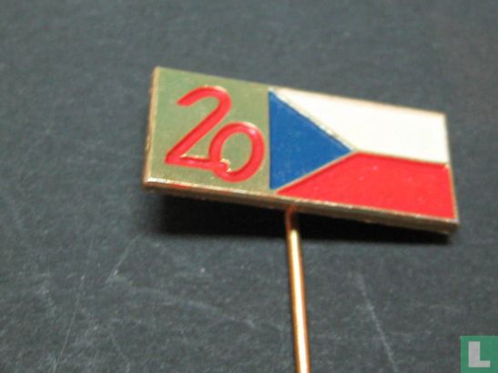 20 (vlag van Tsjecho-Slowakije)